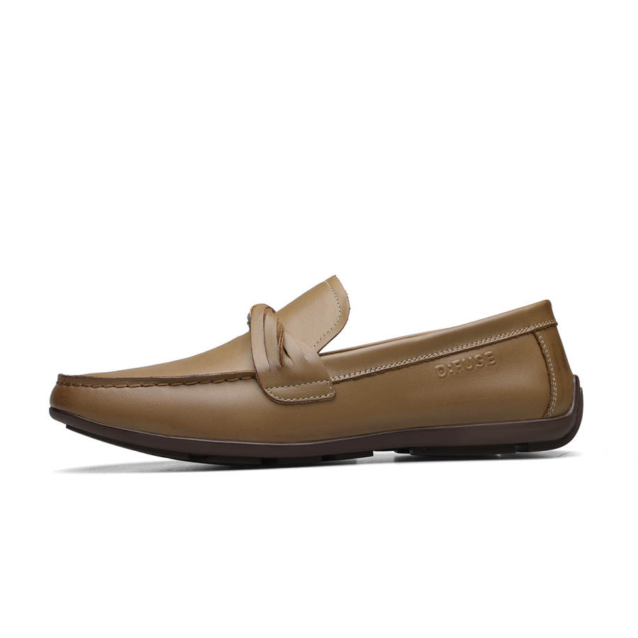 D:FUSE SCANDINAVIA D FUSE SCANDINAVIA Cow Leather Casual Shoes Men's Khaki