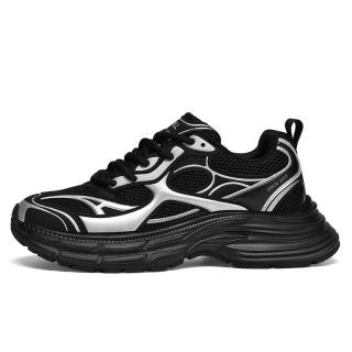 G'VILL G'VILL Mesh Cushioning Abrasion Resistant Slip Resistant Low top Chunky Sneakers Men's
