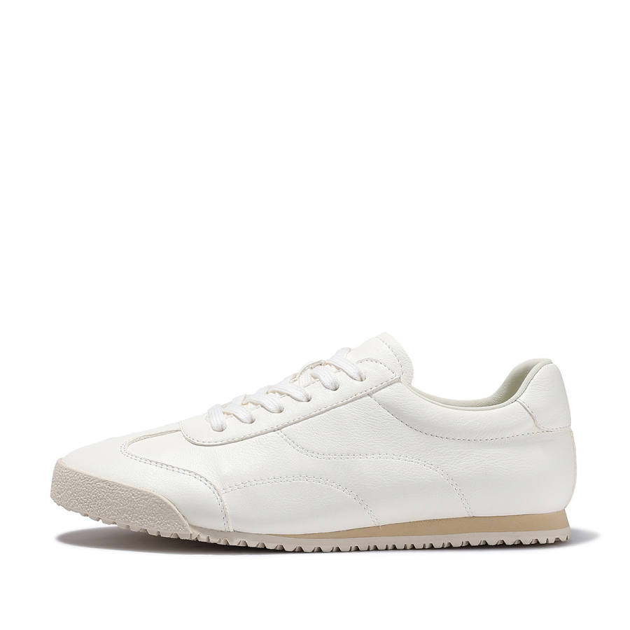 BELLALILY Top Grain Cow Leather Abrasion Resistant Low top Casual Shoes Women's