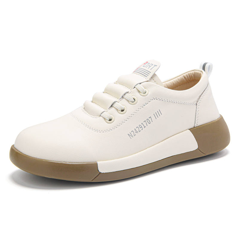Reivantix Reivanti Microfiber Leather Casual Shoes 3cm Women's Beige