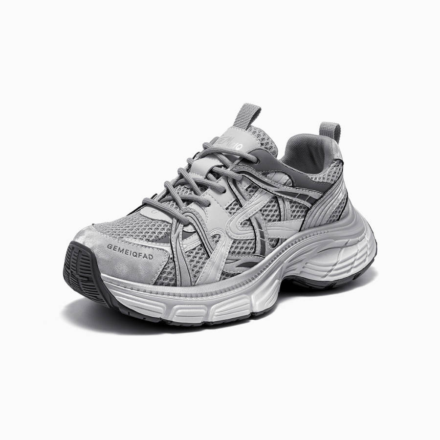 GEMEIQ Abrasion Resistant Abrasion Resistant Low top Chunky Sneakers Women's