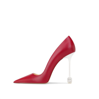 ;HMZ Sheepskin High Heels Women's
