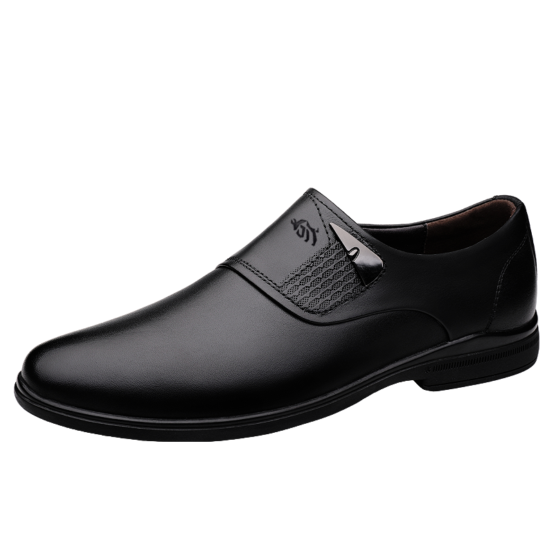 GONGNIULEITING Top Grain Cow Leather Casual Shoes Men's