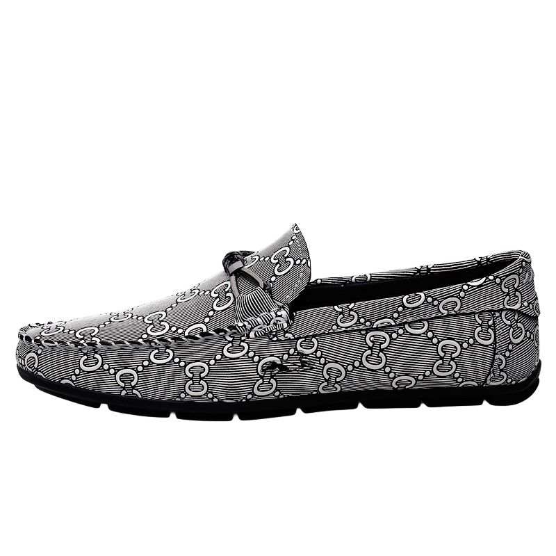 YINGLUNQISHI Top Grain Cow Leather Casual Shoes Men's