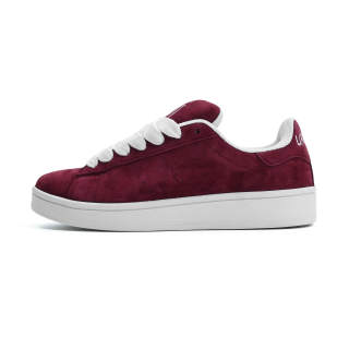 URAKCK Low top Skateboard Shoes Unisex Burgundy