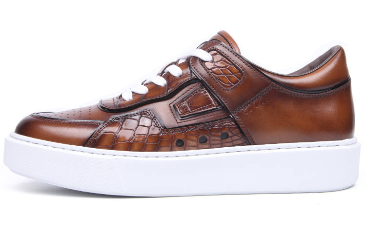 Satchi Stylish Skateboarding Shoes Men's Brown