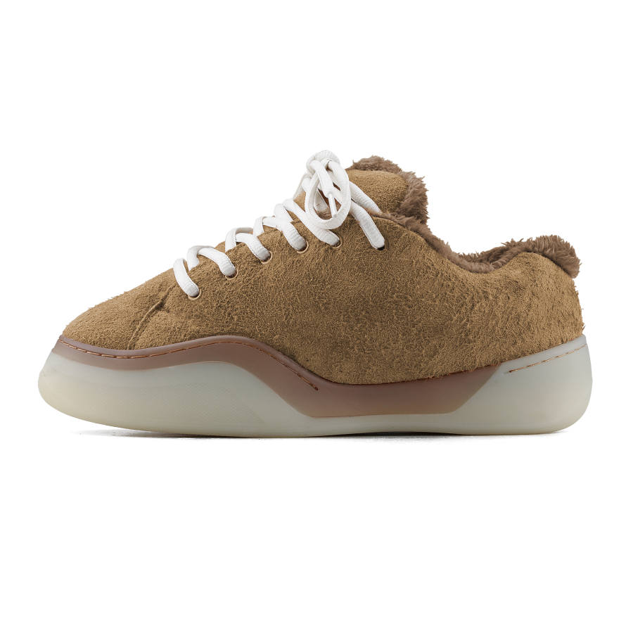 HANQIAORIJI Butterfly Metamorphosis Collection Puffy Shoes Cow Suede