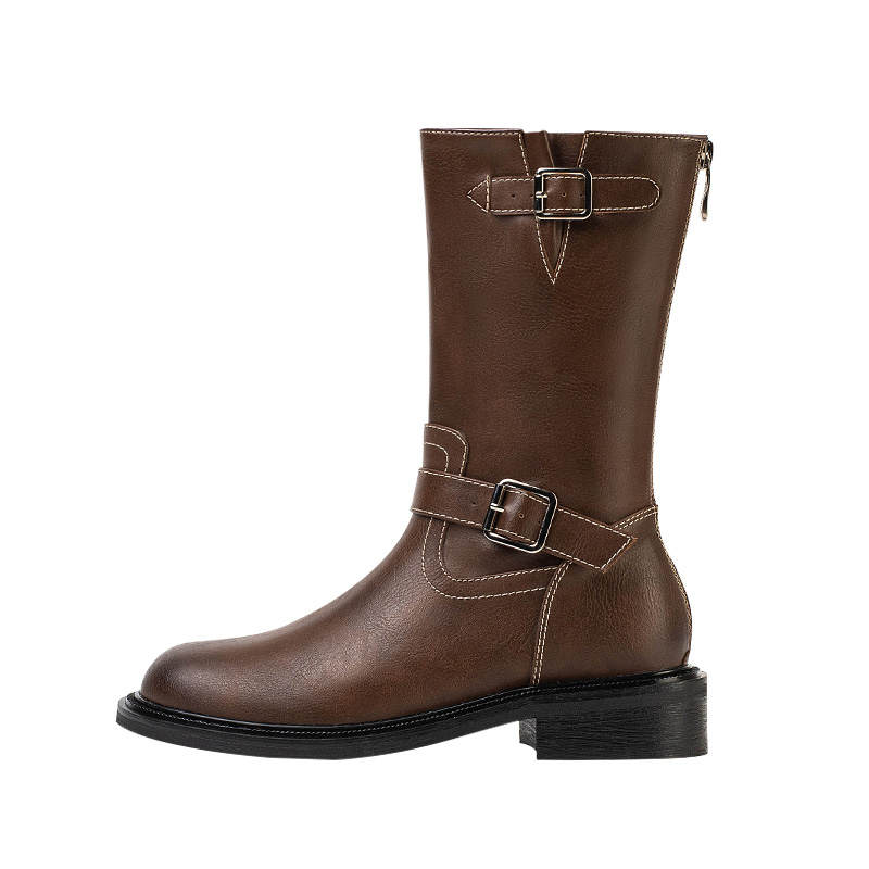 MIAOLV Wonderful Couple Ankle Boots 4cm Women's