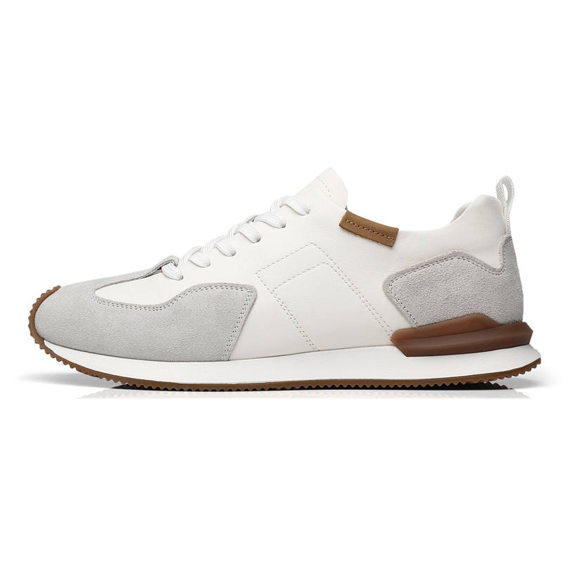 DIENGRLEY Cow Split Leather Abrasion Resistant Abrasion Resistant Low top Casual Shoes Men's