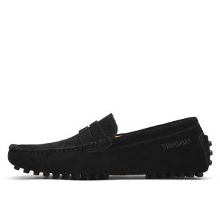 YIMINU Cow Suede Gommino Loafers Men's