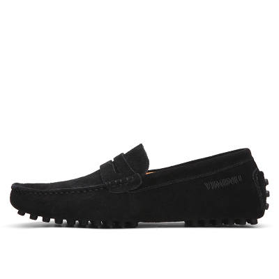 YIMINU Cow Suede Gommino Loafers Men's