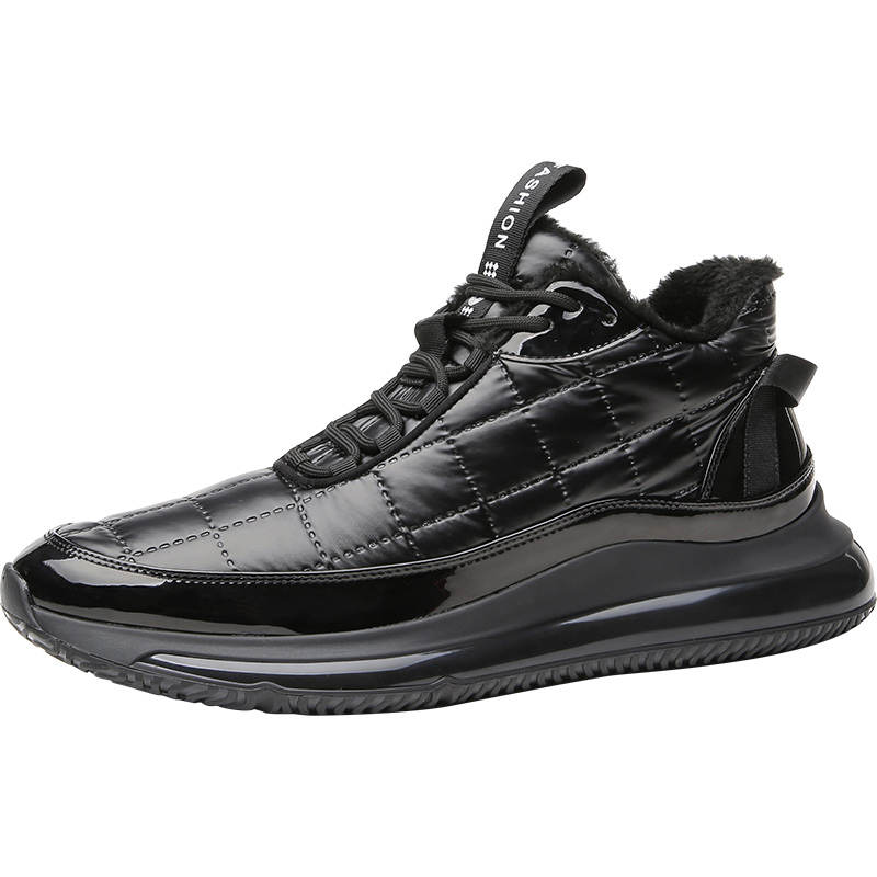 AOLUN Thermal Abrasion Resistant Low top Casual Shoes Men's Black