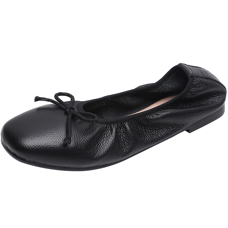 Mulinsen Top Grain Cow Leather Casual Shoes 1.3cm Women's