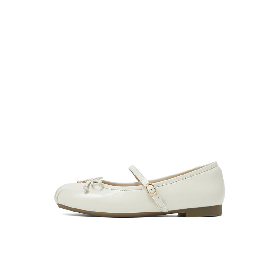COMELY Mary Jane Shoes Women's Brown/White/Leopard Print