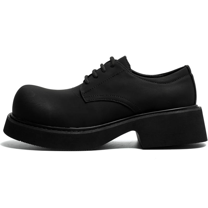 SHUPATE Microfiber Leather Casual Shoes Men's Black