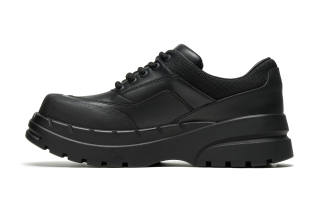PCLP Cow Leather Casual Shoes Men's Black