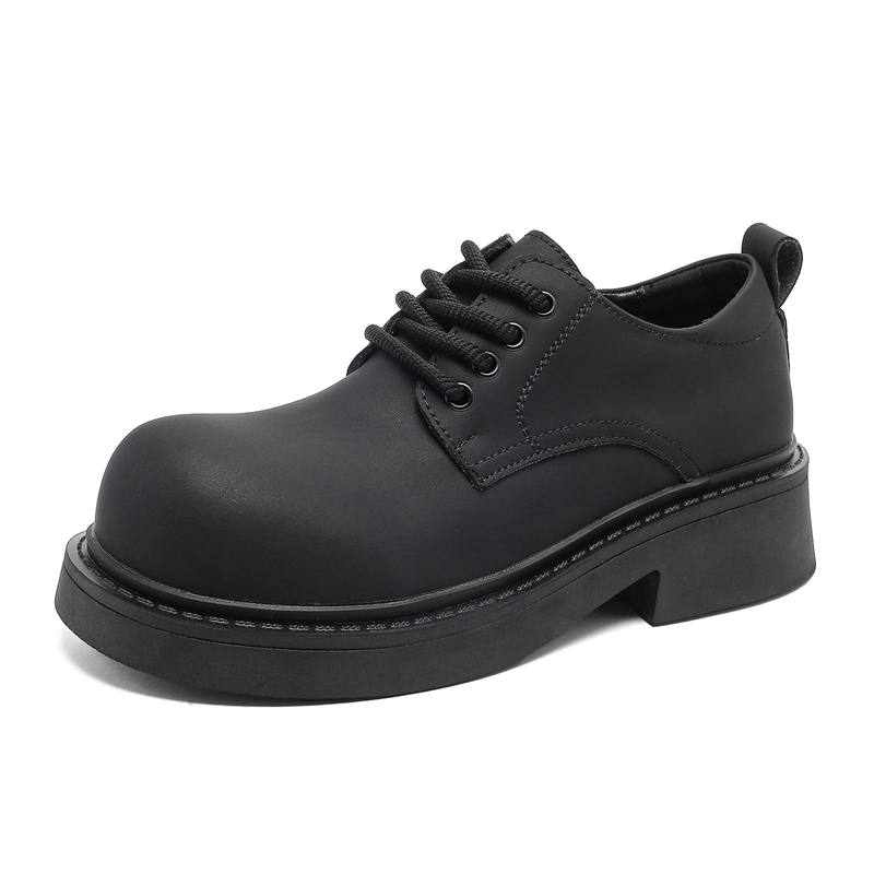 V05 Microfiber Leather Low top Casual Shoes Unisex Black