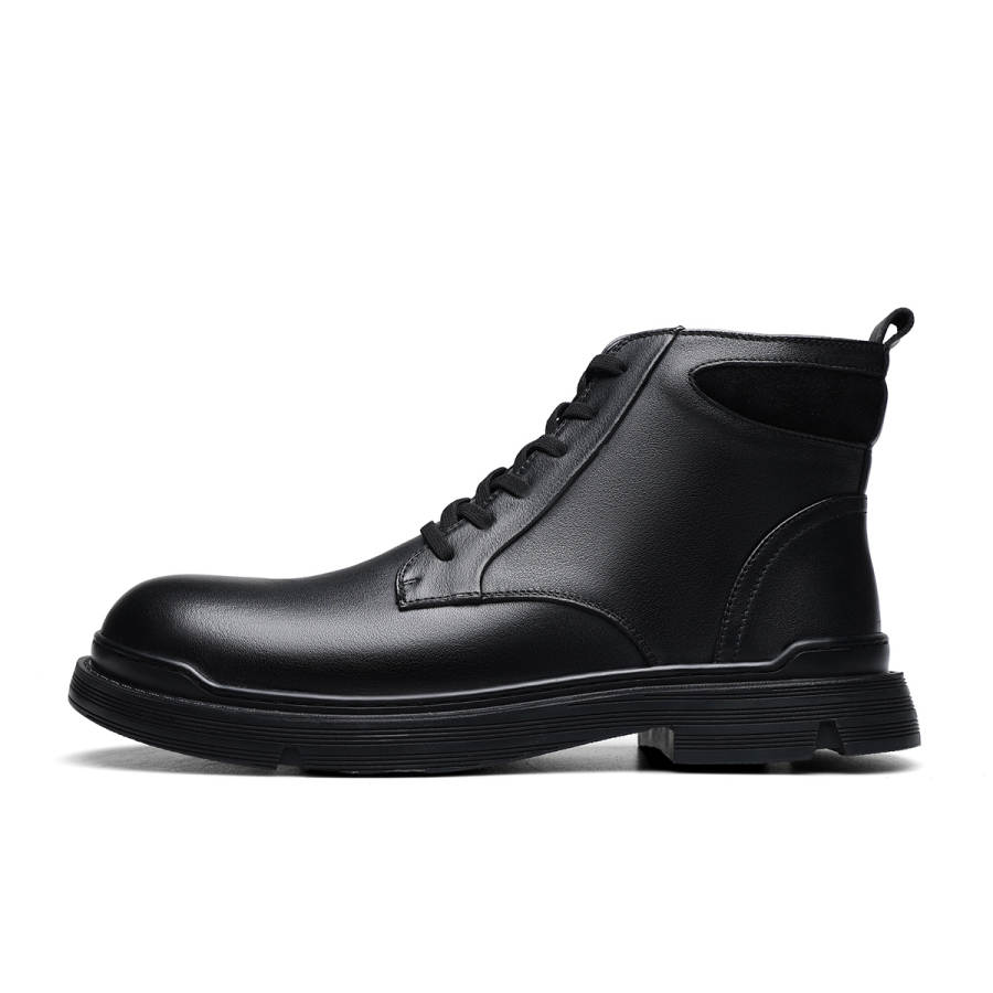 D:FUSE SCANDINAVIA D FUSE SCANDINAVIA Cow Leather Ankle Boots Men's Black