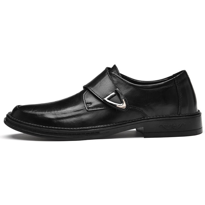 GONGNIUMEILI Men's Casual Shoes Men's Low Top Black/Brown