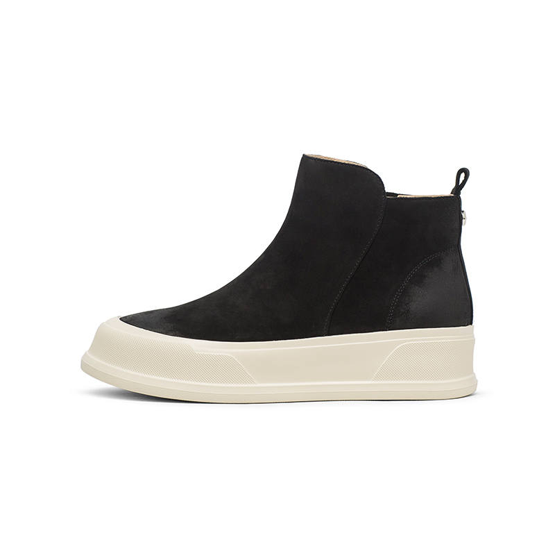 Coup De Foudre Fleece Lined Comfortable Fashion Vintage Ankle Boots 4.5cm Women's