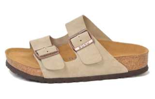 Boku Cow Suede One Strap Sandals Unisex Gray