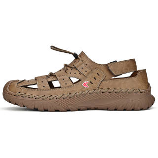 ZANSITE Cow Split Leather Lightweight Breathable River Trekking Shoes Men's