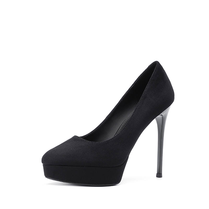 Zubumei Slim Heel High Heels 12cm Women's