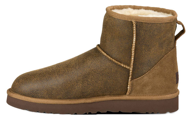 UGG UGG Classic Mini Bomber Fleece Lined Brown