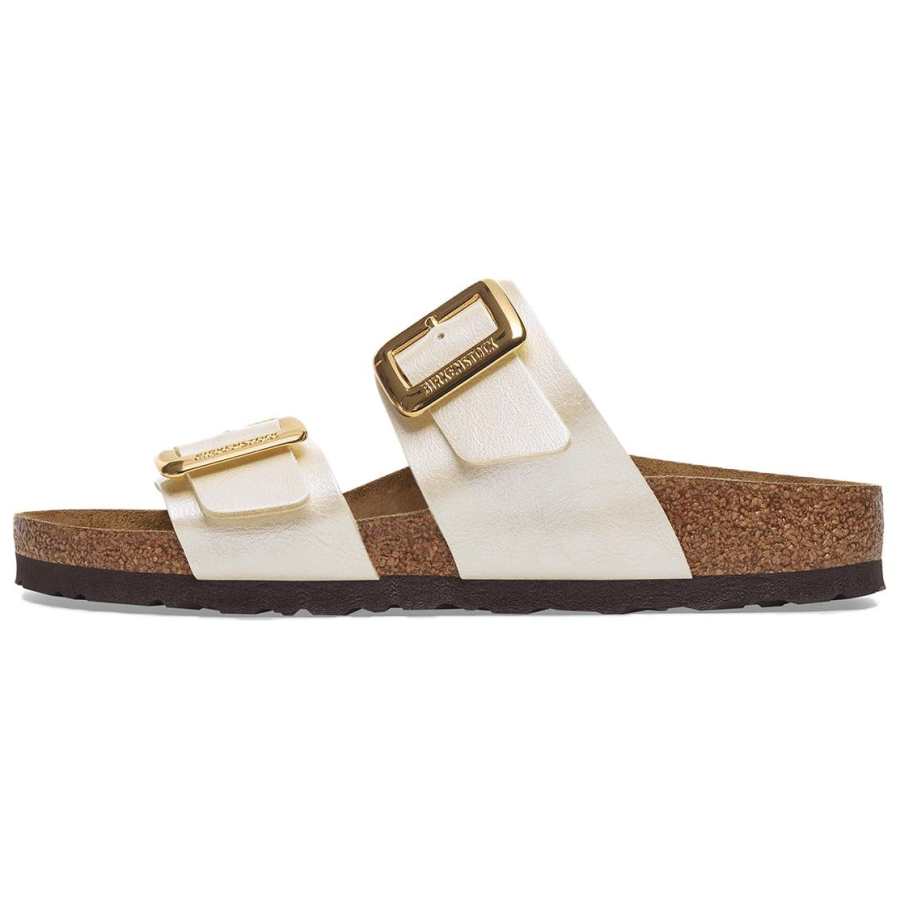 Birkenstock Sydney Slide Slippers Women's White