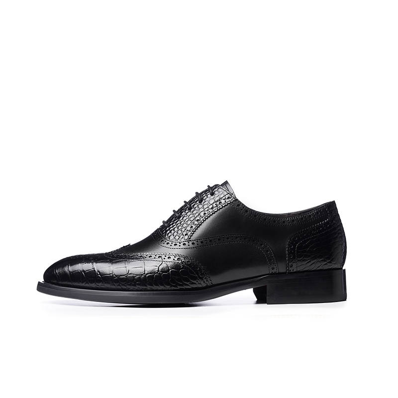 LAORENTOU Dress Shoes Men's Low Top Black