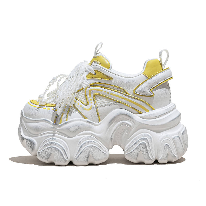 Shangjinni Synthetic Leather Abrasion Resistant Breathable Height Increasing