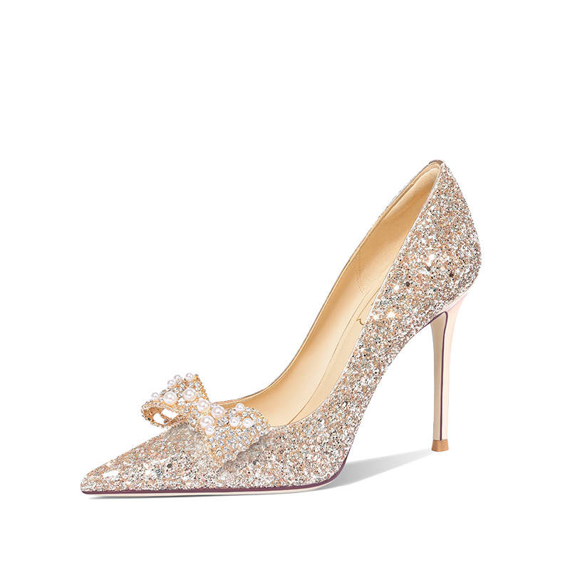Holy Rose Slim Heel Commemoration High Heels Women's
