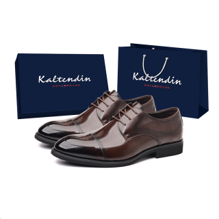 KALTENDIN Top Grain Cow Leather Dress Shoes Men's