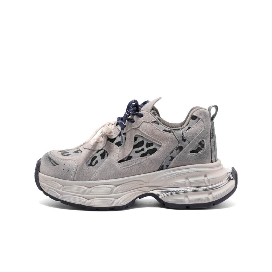 BELLE Abrasion Resistant Slip Resistant Abrasion Resistant Slip Resistant Low top Chunky Sneakers Women's