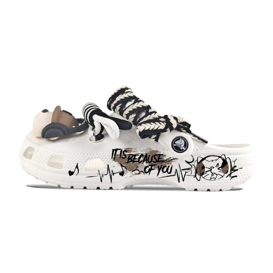 Crocs Crocs Crush Clog EVA Clogs Unisex White