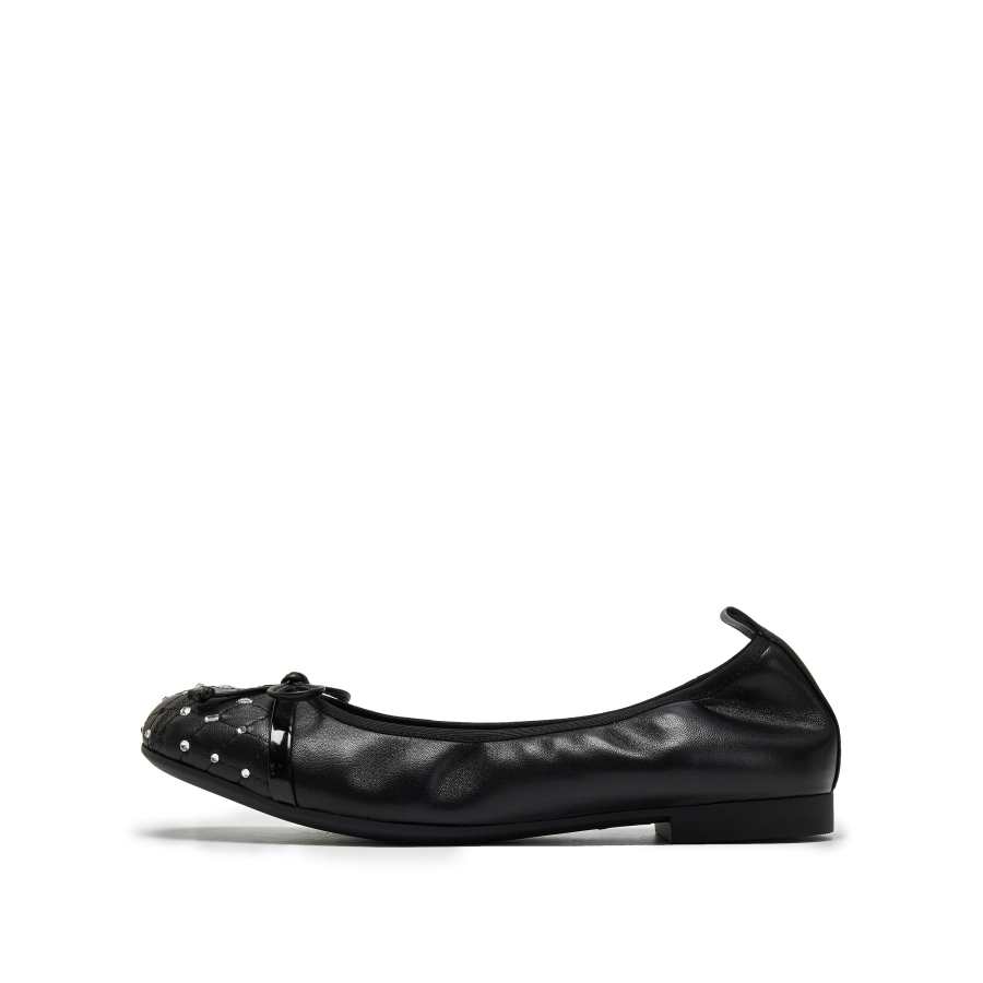 Staccato Starry Sparkling Rhinestone Sheepskin Casual Shoes Women's