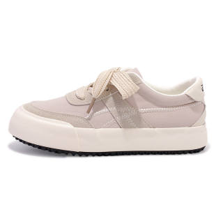 SNXR Slip Resistant Abrasion Resistant Slip Resistant Abrasion Resistant Low top Skateboard Shoes Women's Oat White