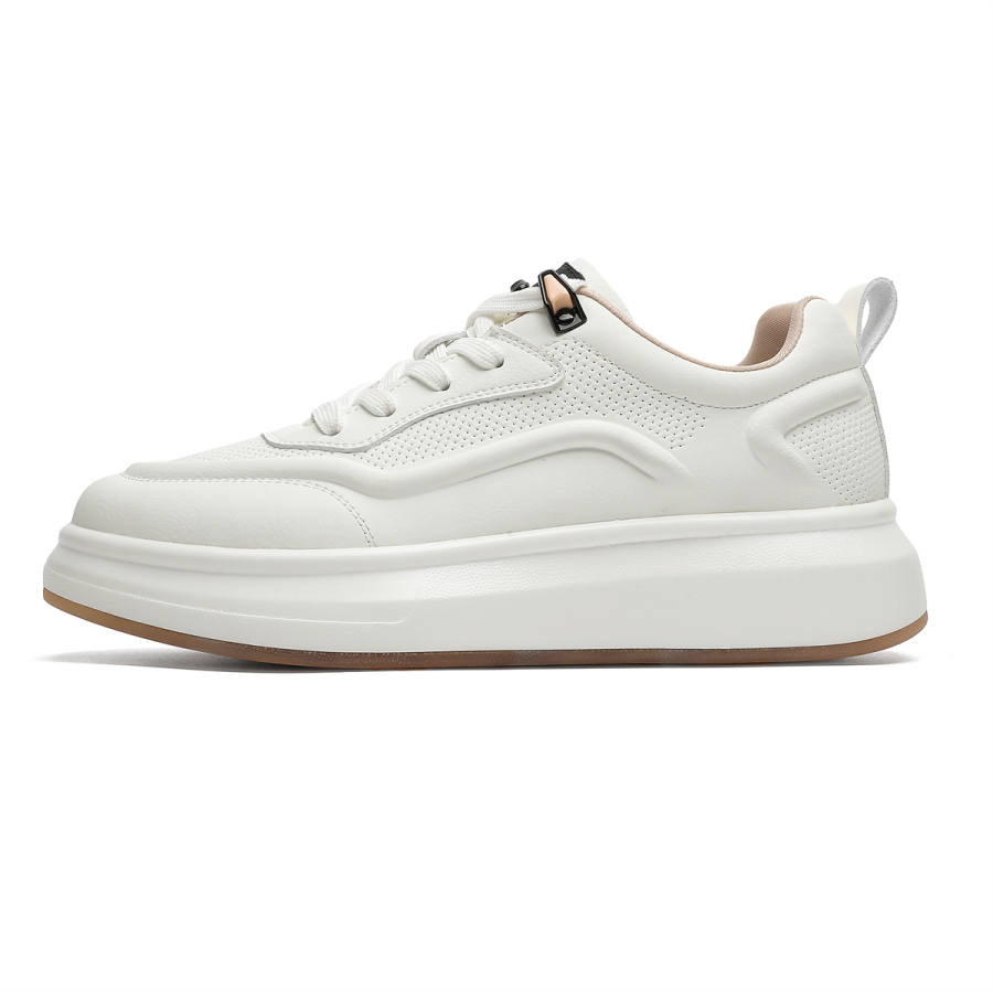 BAIXIAOT McQueen White Sneakers Slip Resistant Cushioning Abrasion Resistant Lightweight Low top Skateboard Shoes Men's
