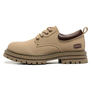 NIANZOUSUO Cow Split Leather Casual Shoes Men's
