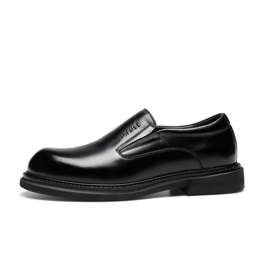 D:FUSE SCANDINAVIA D FUSE SCANDINAVIA Cow Leather Casual Shoes Men's Black