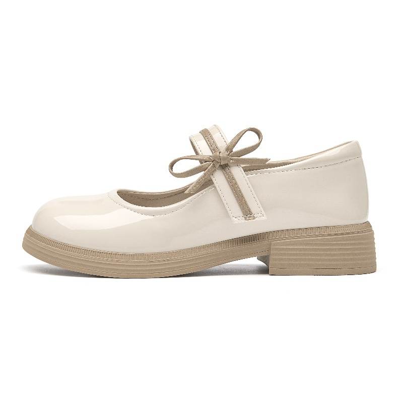 DUSTO Synthetic Leather Mary Jane Shoes 3.5cm Women's