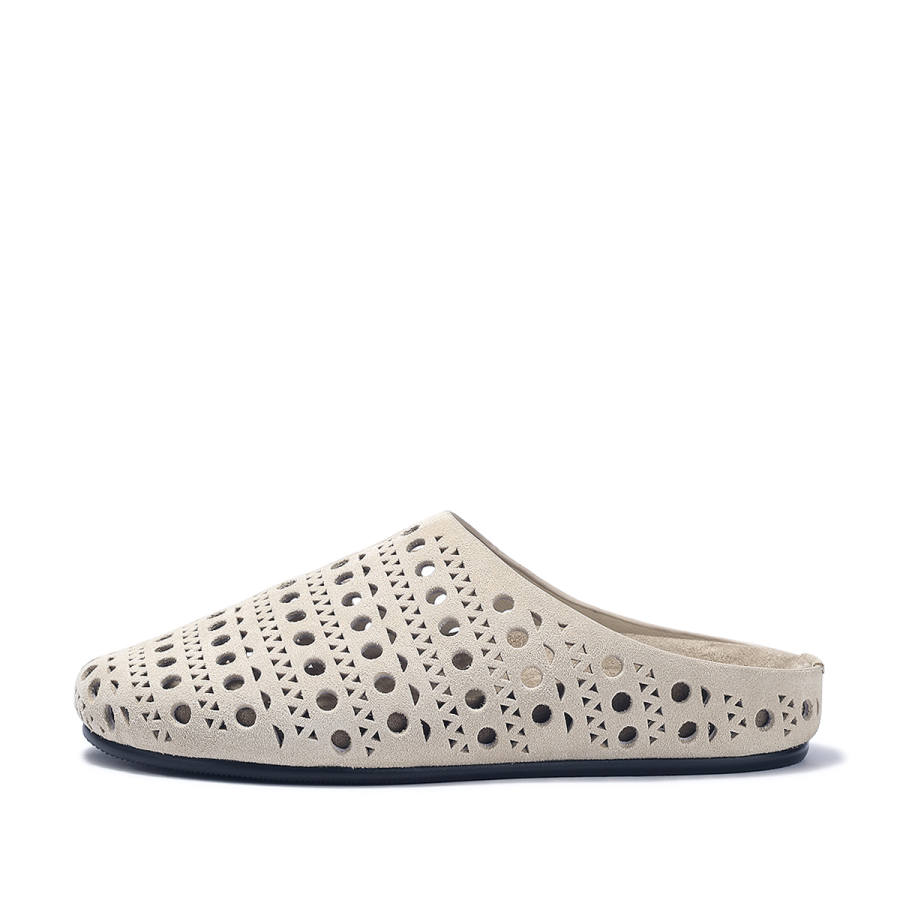 BELLALILY Abrasion Resistant Slip Resistant Closed Toe Slippers Women's