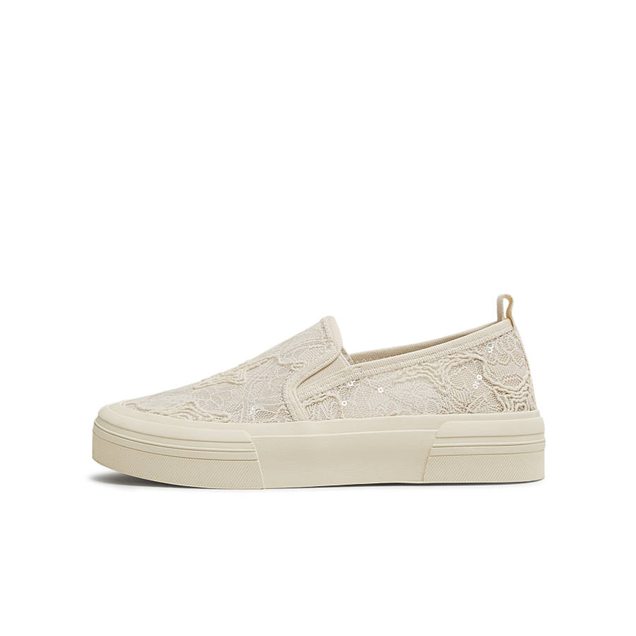 Teenmix White Sneakers Low top Skateboard Shoes Women's