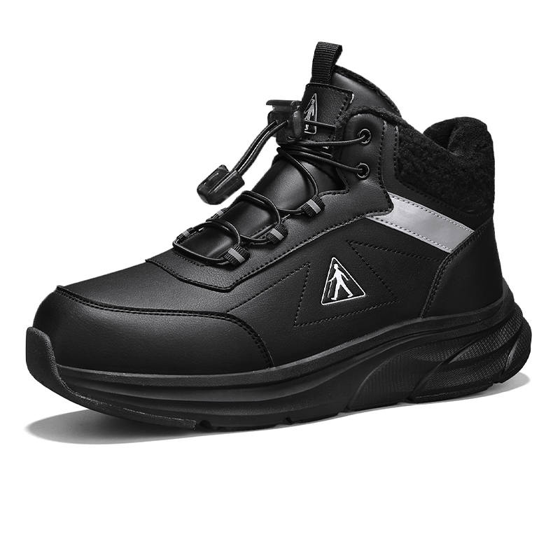 ZULIZ Synthetic Leather Commute Versatile, Comfortable And Trendy Individual, Thickened And Fleece Lined
