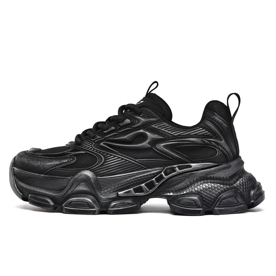 EBLAN EBLAN Low top Chunky Sneakers Men's Black