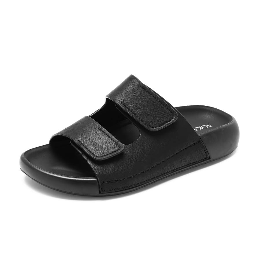 AOKANG AOKANG PU Polyurethane Slip Resistant Slide Slippers Men's
