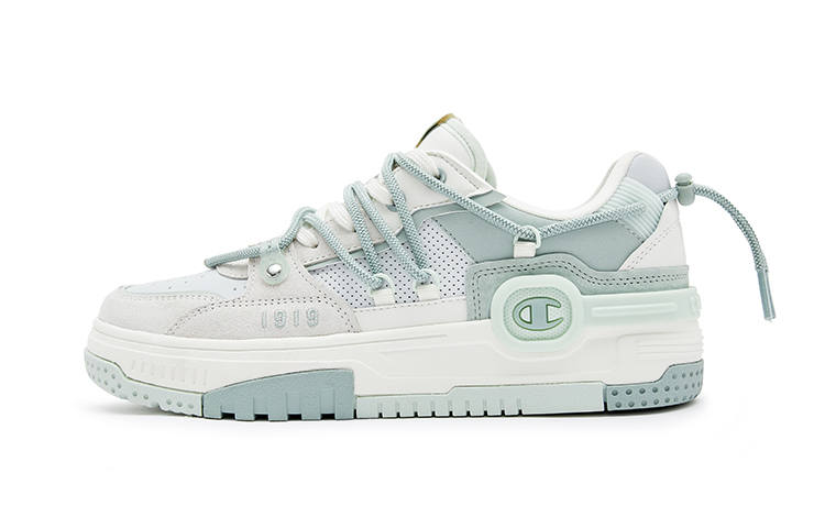 Champion Bumper V1 Headphones Low top Skateboard Shoes Women's Light Green