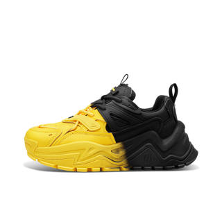 Daisy Fellowes Mango Shoes Low Top Chunky Sneakers Unisex Black Yellow