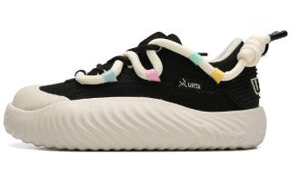 URTA Gluttonous Snake Collection Low top Skateboard Shoes Women's Black