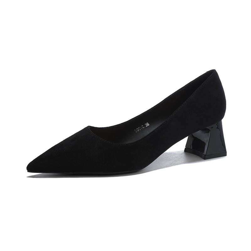 QITUMAUL Chunky Heel High Heels 5CM Women's
